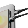 Кабель Baseus Glimmer Series Fast Charging USB-A to USB-C 100W 1m Black (CADH000401)