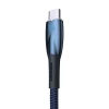 Кабель Baseus Glimmer Series Fast Charging USB-A to USB-C 100W 2m Blue (CADH000503)