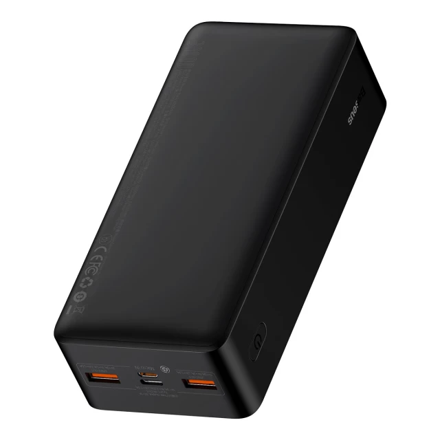 Портативное зарядное устройство Baseus Bipow 20W 30000mAh Black with USB-A to microUSB Cable (PPBD050401)