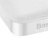 Портативное зарядное устройство Baseus Bipow Fast Charging 10000 mAh 20W with USB-A to Micro-USB 0.25m Cable White (PPBD050502)