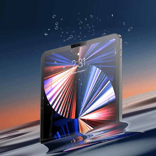 Защитное стекло Baseus Tempered Glass 0.3mm для iPad Pro 12.9 2022 | 2021 | 2020 Transparent (2 Pack) (SGBL320302)
