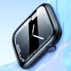 Захисне скло Baseus Crystal Tempered Glass для Apple Watch 7 41 mm Black (2 Pack) (6932172618957)
