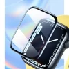 Захисне скло Baseus Crystal Tempered Glass для Apple Watch 7 45 mm Black (6932172619008)