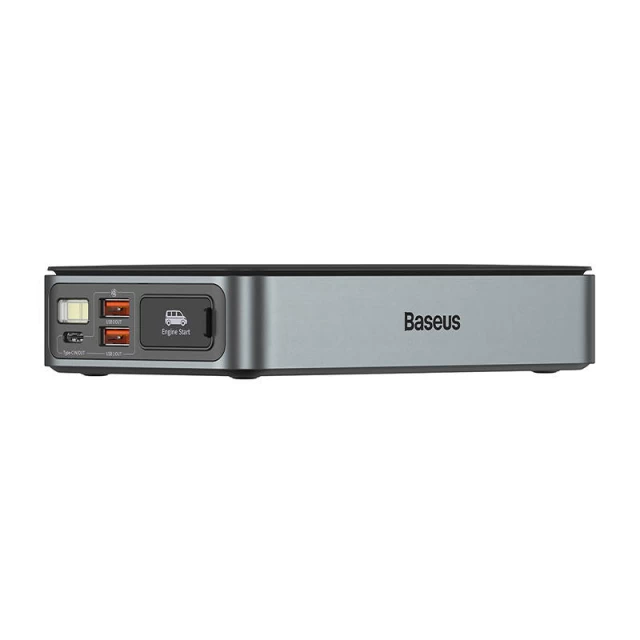 Автомобильное пусковое устройство Baseus Super Energy PRO with USB-А to USB-C Cable 1600A Black (CGNL070001)