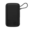 Портативное зарядное устройство Baseus Qpow Pro Overseas Edition 20W 10000mAh with USB-A to USB-C Cable Black (PPQD060001)