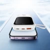 Портативний зарядний пристрій Baseus Qpow Digital Display Fast Charging 22.5W 10000mAh with USB-C Cable White (PPQD060102)