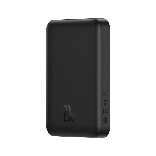 Портативний зарядний пристрій Baseus Magnetic Mini 15W | 20W 10000mAh Black with USB-C to USB-C Cable with MagSafe (PPCX070001)