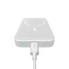 Портативное зарядное устройство Baseus Magnetic Mini 15W | 20W 10000mAh White with USB-C to USB-C Cable with MagSafe (PPCX070002)