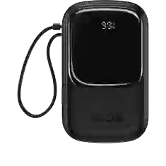 Портативний зарядний пристрій Baseus Qpow Digital Display Fast Charging 22.5W 20000mAh with USB-C Cable Black (PPQD060301)