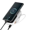 Портативний зарядний пристрій Baseus Qpow Digital Display Fast Charging 22.5W 20000mAh with USB-C Cable White (PPQD060302)