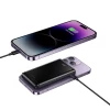 Портативное зарядное устройство Baseus Magnetic Bracket Wireless Fast Charge 10000mAh 20W Purple with USB-C to USB-C Cable with MagSafe (PPCX080005)