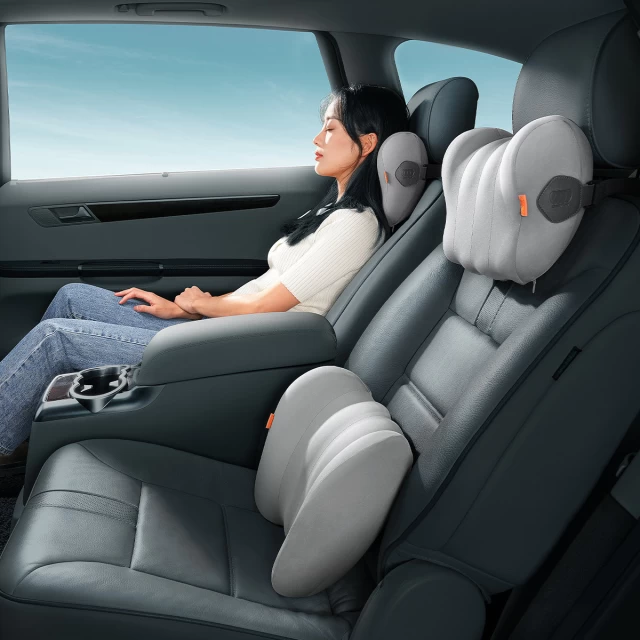 Автомобільна поперекова подушка Baseus ComfortRide Gray (CNYZ000013)