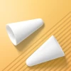 Запасні наконечники Baseus Smooth Writing Stylus Pen Tip Silicone Medium White (12 Pack) (ARBJ010002)