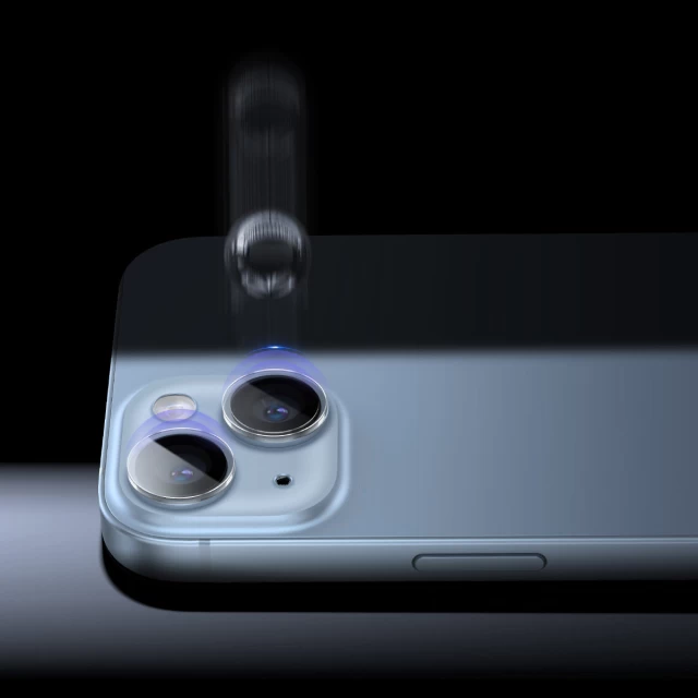 Захисне скло Baseus для камери iPhone 14 | 14 Plus Tempered Glass Lens Protector Transparent (SGZT030002)