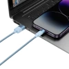 Кабель Baseus StarSpeed 3-in-1 Fast Charging USB-A to USB-C/Lightning/microUSB 1.2m Blue (CAXS000017)