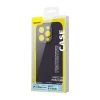 Чохол та захисне скло Baseus Liquid Silica Gel Case with Cleaning Kit для iPhone 14 Pro Elderberry (ARYT020405)