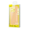 Чохол та захисне скло Baseus Liquid Silica Gel Case with Cleaning Kit для iPhone 14 Pro Max Sunglow (ARYT020810)
