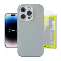 Чехол и защитное стекло Baseus Liquid Silica Gel Case with Cleaning Kit для iPhone 14 Pro Max Succulent (ARYT020903)