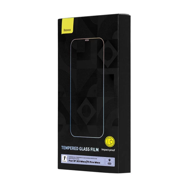 Защитное стекло Baseus Corning 0.4mm для iPhone 11 Pro Max | XS Max (SGKN000502)