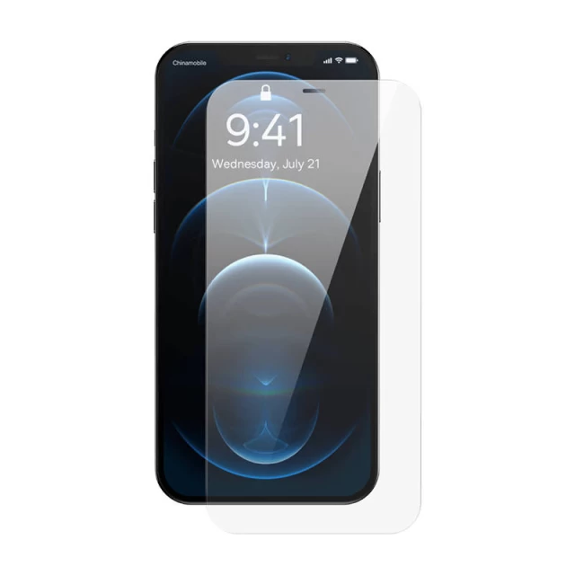 Защитное стекло Baseus Crystal 0.3mm для iPhone 12 Pro Max (2 pack) (SGJC040502)