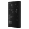 Чехол и защитное стекло Baseus Synthetic Fiber для iPhone 14 Pro Max Black with MagSafe (ARQW000301)