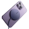 Бездротовий зарядний пристрій Baseus Simple Mini 3 15W Purple witth MagSafe (CCJJ040205)