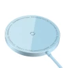 Беспроводное зарядное устройство Baseus Simple Mini3 15W Blue with MagSafe (CCJJ040303)