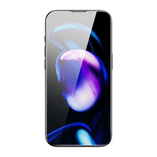 Захисне скло Baseus Tempered Glass 0.3mm with Speaker Cover для iPhone 14 Pro Transparent (2 Pack) (SGXT001302)