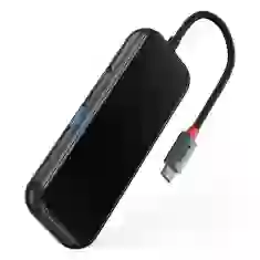 USB-хаб Baseus AcmeJoy 5-in-1 USB-C to 4xUSB-A/USB-C Dark Grey (WKJZ010513)