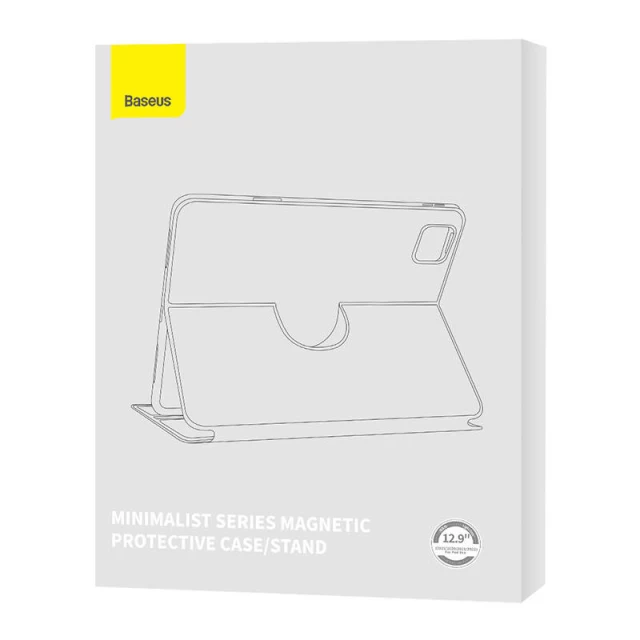 Чохол-книжка Baseus Minimalist Magnetic для iPad Pro 12.9 (2022 | 2021 | 2020) Light Grey (ARJS040813)