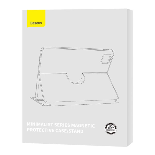 Чохол-книжка Baseus Minimalist Magnetic для iPad Pro 11 (2022 | 2021 | 2020 | 2018) Black (ARJS040901)