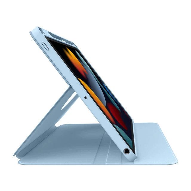 Чехол-книжка Baseus Minimalist Magnetic для iPad 10.2 (2021 | 2020 | 2019) Blue (ARJS041003)