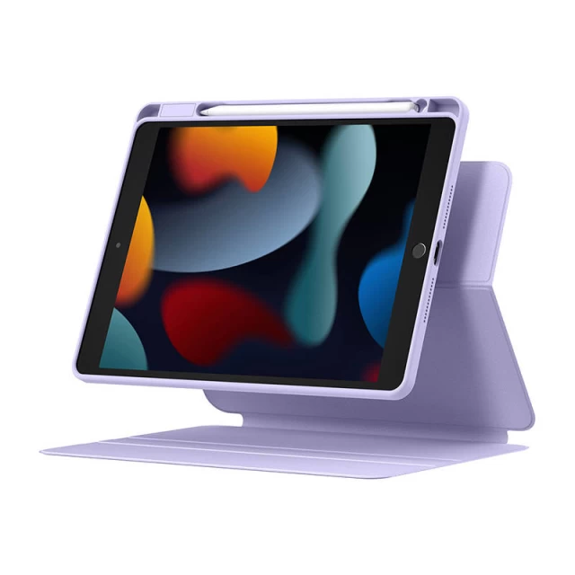 Чехол-книжка Baseus Minimalist Magnetic для iPad 10.2 (2021 | 2020 | 2019) Purple (ARJS041005)