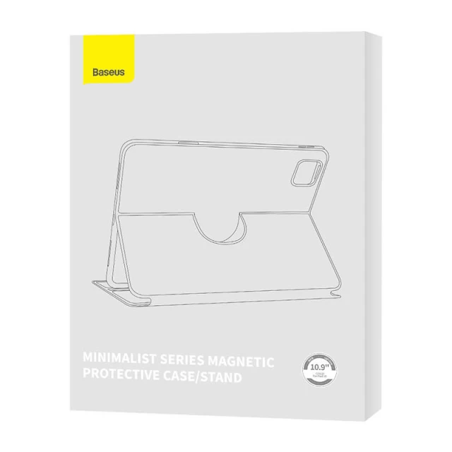 Чохол-книжка Baseus Minimalist Magnetic для iPad 10.9 (2022) 10th Gen Grey (ARJS041113)