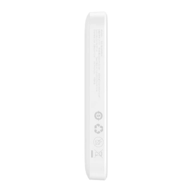 Портативний зарядний пристрій Baseus Magnetic Mini 6000 mAh 20W White with MagSafe (PPCX130002)