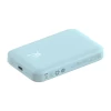 Портативное зарядное устройство Baseus Magnetic Mini with USB-C to USB-C Cable 6000 mAh 20W Blue with MagSafe (PPCX130003)