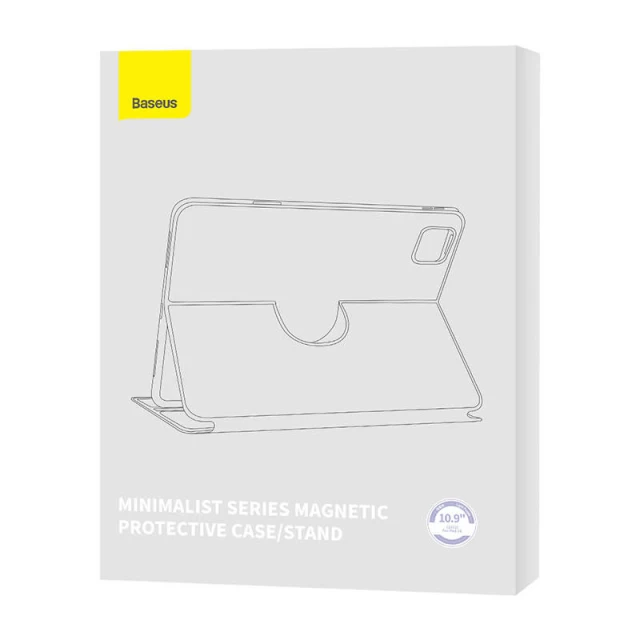 Чехол-книжка Baseus Minimalist Magnetic для iPad 10.9 (2022) 10th Gen Purple (ARJS041105)