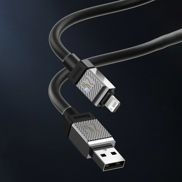 Кабель Baseus CoolPlay USB-C to Lightning 20W 2m Black (CAKW000101)