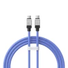 Кабель Baseus CoolPlay USB-C to USB-C 100W 1m Blue (CAKW000203)