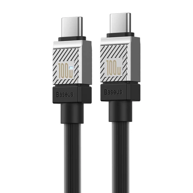 Кабель Baseus CoolPlay USB-C to USB-C 100W 2m Black (CAKW000301)