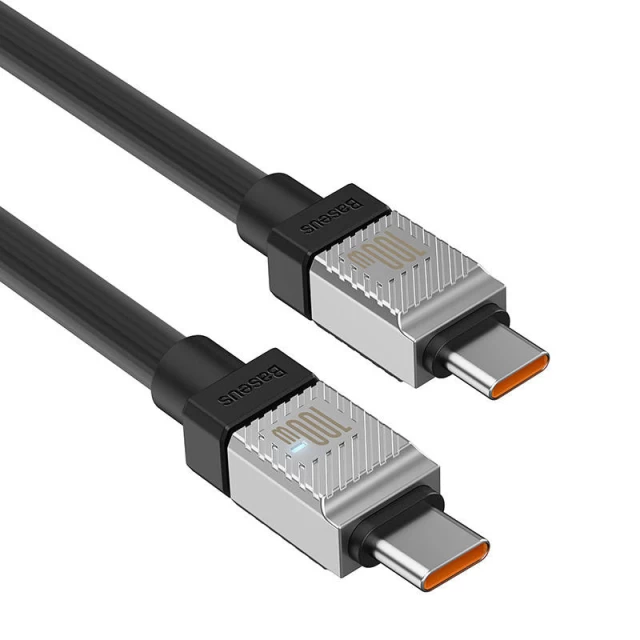 Кабель Baseus CoolPlay USB-C to USB-C 100W 2m Black (CAKW000301)