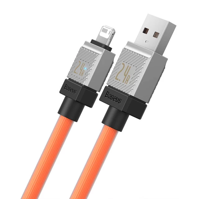 Кабель Baseus CoolPlay USB-A to Lightning 2.4A 1m Orange (CAKW000407)