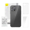 Чехол и защитное стекло Baseus Crystal Clear with Cleaner Kit для iPhone 12 Pro Max Transparent (ARSJ000502)