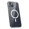 Чохол та захисне скло Baseus Magnetic Crystal Clear with Cleaner Kit для iPhone 13 Transparent with MagSafe (ARSJ010602)