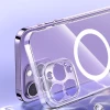 Чохол і захисне скло Baseus Crystal Magnetic Glass для iPhone 14 Pro Transparent with MagSafe (ARSJ011002)