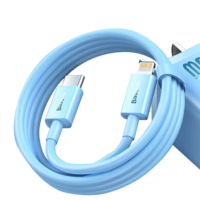 Кабель Baseus Superior Series USB-C to Lightning PD 20W 1m Blue (CAYS001903)