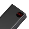 Портативное зарядное устройство Baseus Adaman 40000 mAh 22.5W with USB-A to micro USB Cable Black (PPAD020101)