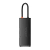 USB-хаб Baseus USB-C to 2x USB-A | USB-C | HDMI | SD/TF Black (WKQX080301)