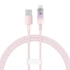 Кабель Baseus Explorer FC USB-A to Lightning 2.4A 1m Pink (CATS010004)