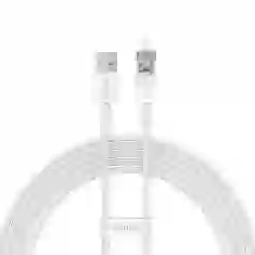 Кабель Baseus Explorer Series USB-A to Lightning 2.4A 2m White (CATS010102)